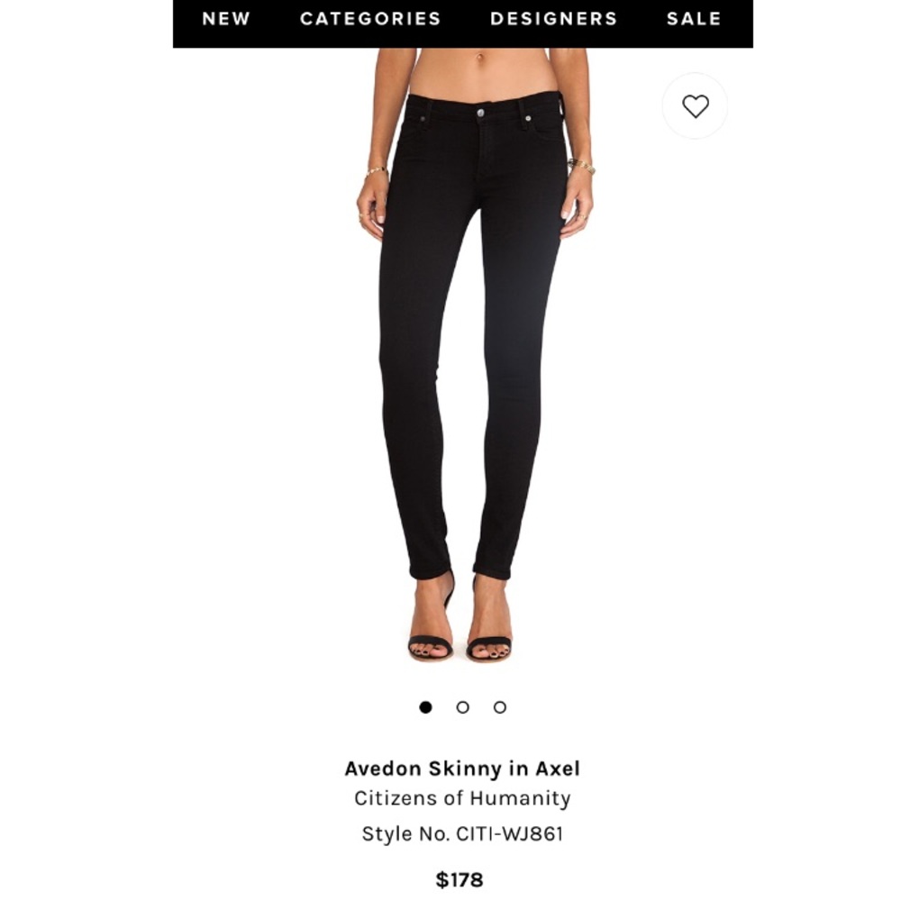 CITIZENS OF HUMANITY, Avedon Stick Skinny leg, 25